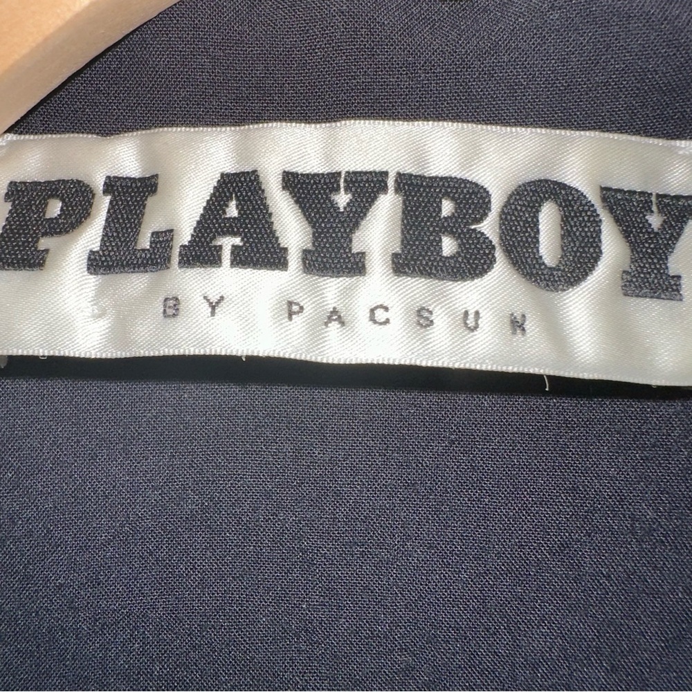 Playboy x PacSun Neon Capital Camp Shirt Short Sleeve Men's Small - Picture 10 of 12